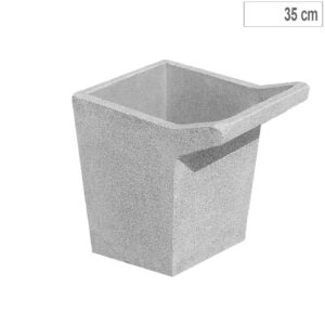 LAVATOIO CLASSICO SENZA GAMBE 35 cm