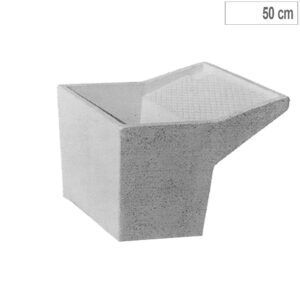 LAVATOIO CLASSICO SENZA GAMBE 50 cm