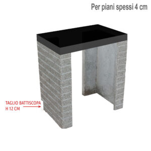 MURETTI PER PIANI SPESSI 4 CM