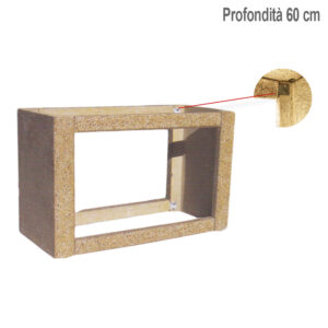 MURETTI PROFONDITA' 60 CM