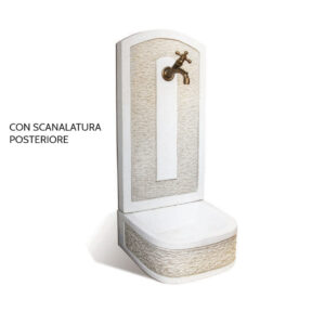 Fontana da giardino a muro Claudia