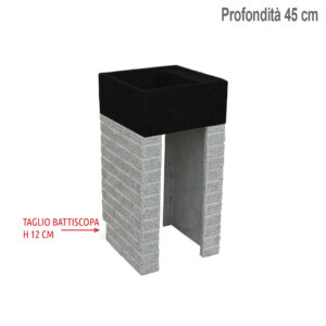 MURETTI PROFONDITA' 45 CM