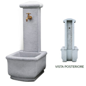 Fontana da giardino a muro Nicola