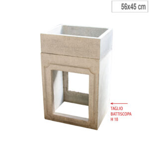PILLOZZINO CON MURETTO 56x45 CM
