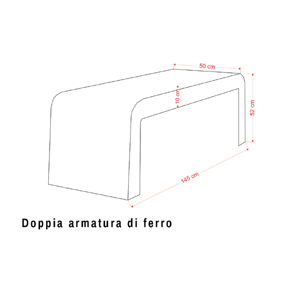 Panchina Arredo Giardino - immagine 2