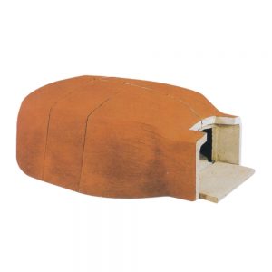 FORNO LEGNA ALLUNGATO PREFABBRICATO