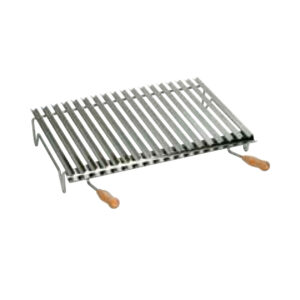 Accessorio Barbecue griglia in acciaio inox con piedini