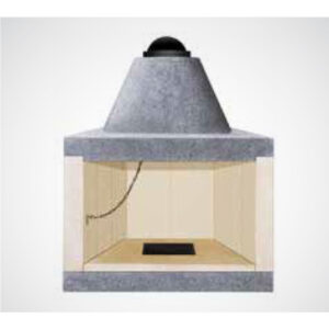 Caminetto prefabbricato Aristide