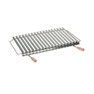 Accessorio Barbecue griglia in acciaio inox ad incastro